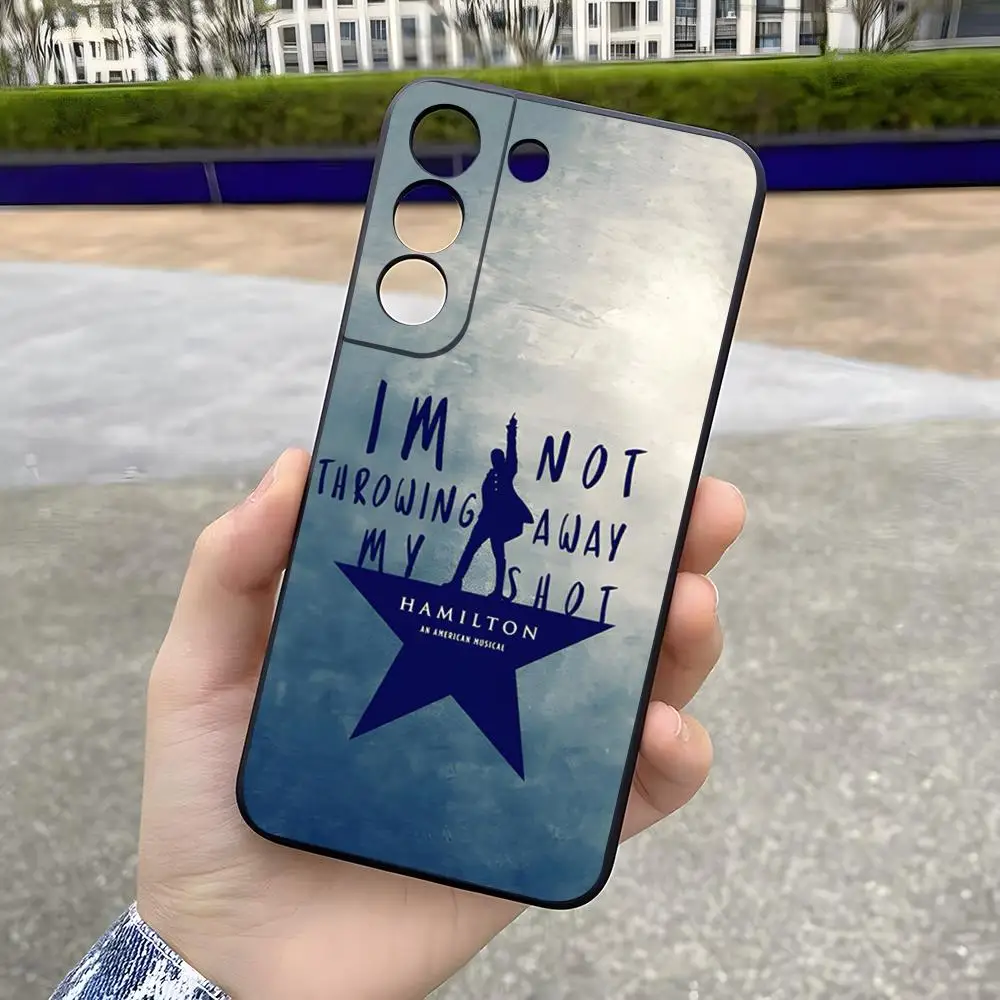 Hamilton Musical Lyrics Phone Case For Samsung S26 S25 Ultra S24 S22 S23 Fe S21 A17 A37 A57 A54 A34 A16 A53 Back Cover