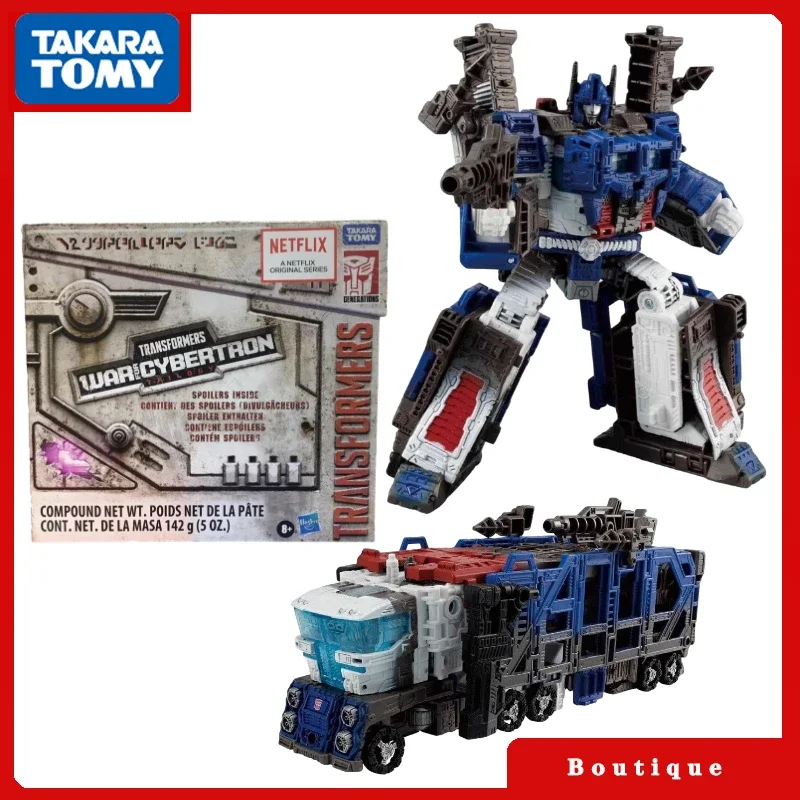 In Stock Tomy Transformers Toys War for Cybertron Netflix Limited Ultra Magnus Action Figures Collectible Gifts Classic Hobbies