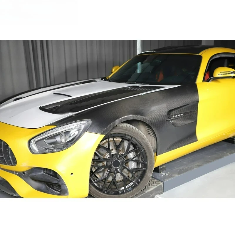 

Lightweight-Strong FORBenz AMGGT GTR Fenders Spoiler Dry Carbon Fiber