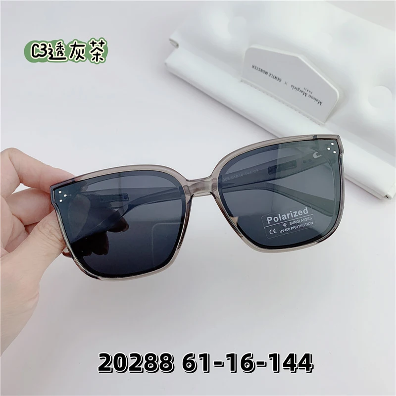 

2024 retro square TR polarized sunglasses men's new fashion street shot sunscreen sunglasses cross-border glasses