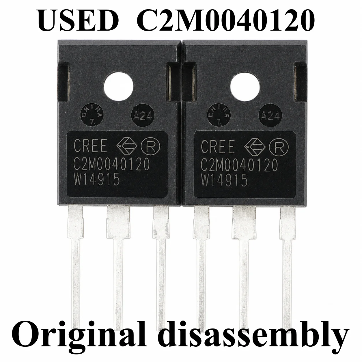 1-10pcs 100% Original disassembly C2M0040120 C2M0040120 D 60A 1200V Silicon Carbide Sic TO-247