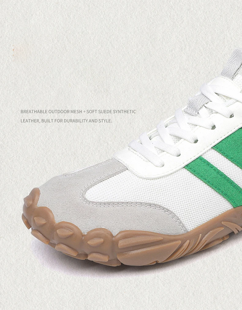2026 Neue Barfußschuhe mit breiter Zehenbox für Herren und Damen – Zero Drop Minimalistische Sneaker im Retro-Stil für Outdoor, rutschfeste Wanderschuhe, Freizeitsneaker – Detail 9