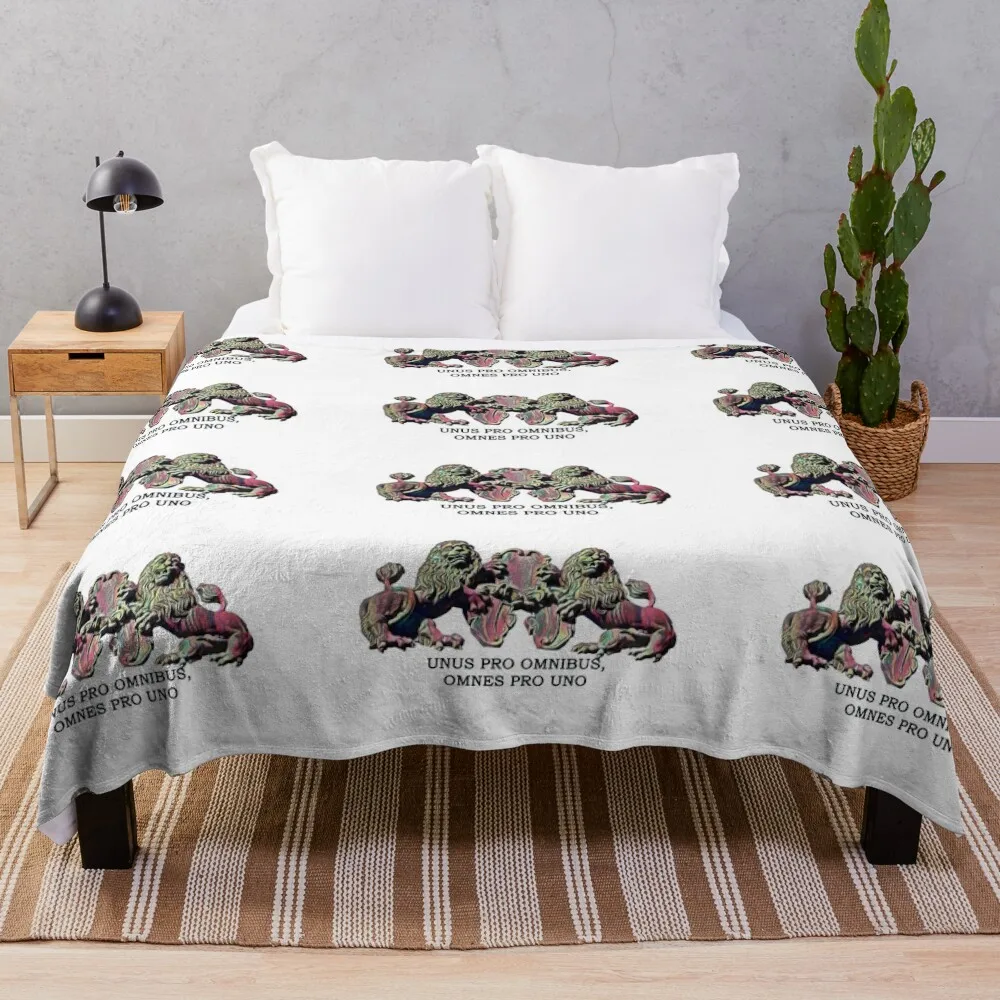 

Switzerland Throw Blanket Single Stuffeds Retros Blankets