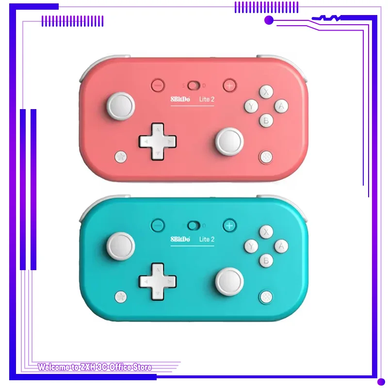 8BitDo Lite 2 Bluetooth Gamepad Linear Motors 6-Axis Motion Sensor Support For Android Nintendo Switch Raspberry Pi Controller