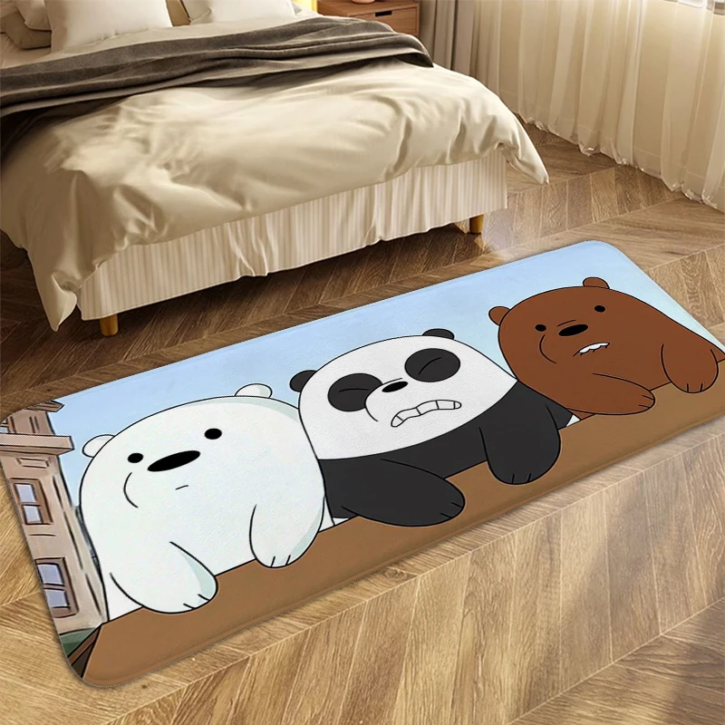 

Room Carpet for Home A-Bears Entrance Doormat House Interior Entrance Mat Washable Non-slip Kitchen Rug Aesthetic Anime Custom