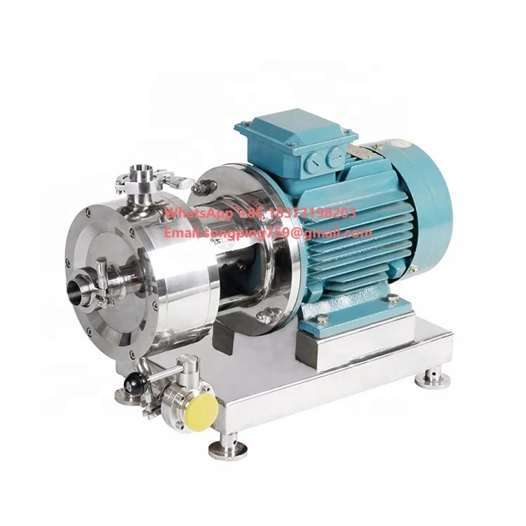 

Вакуумный эмульгирующий миксер-насос для мясных эмульсий и майонеза