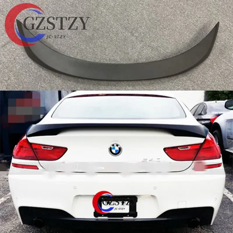 For BMW 6 Series M6 F06 F12  F13 Sedan Rear Trunk Spoiler Boot Lip Wing 2012 - 2016 Carbon Fiber / FRP (Not for convertibles)