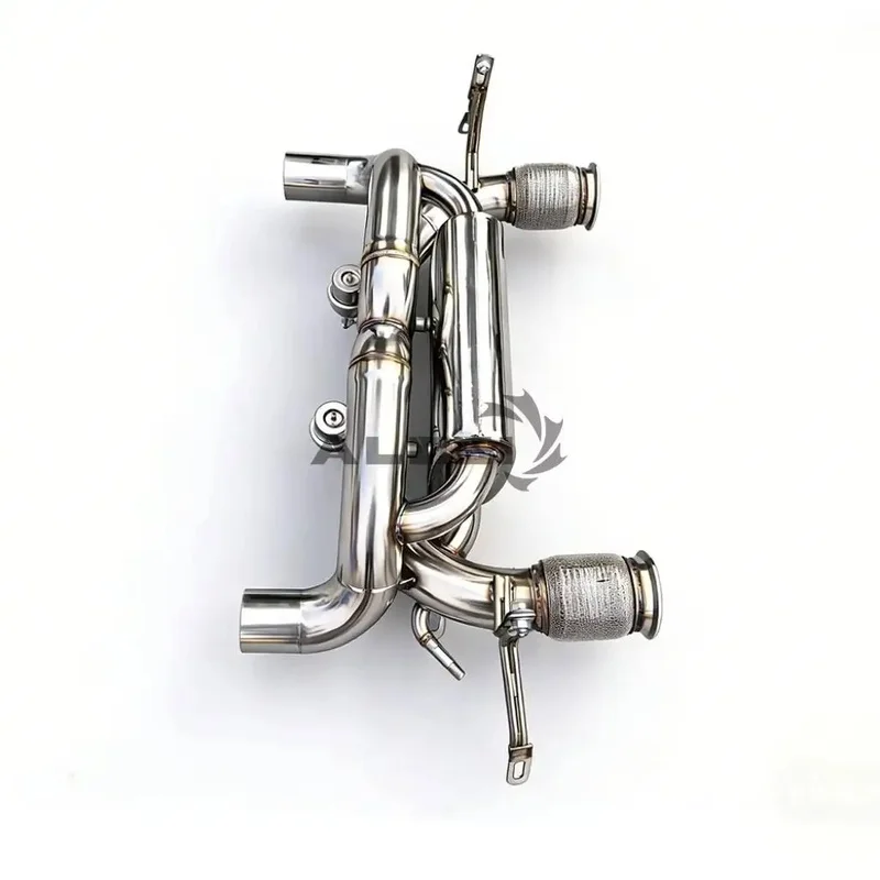 Precision 304 Stainless Steel Catback Exhaust Muffler for Lamborghini Huracan STO 5.2 2020-2025 Low Backpressure