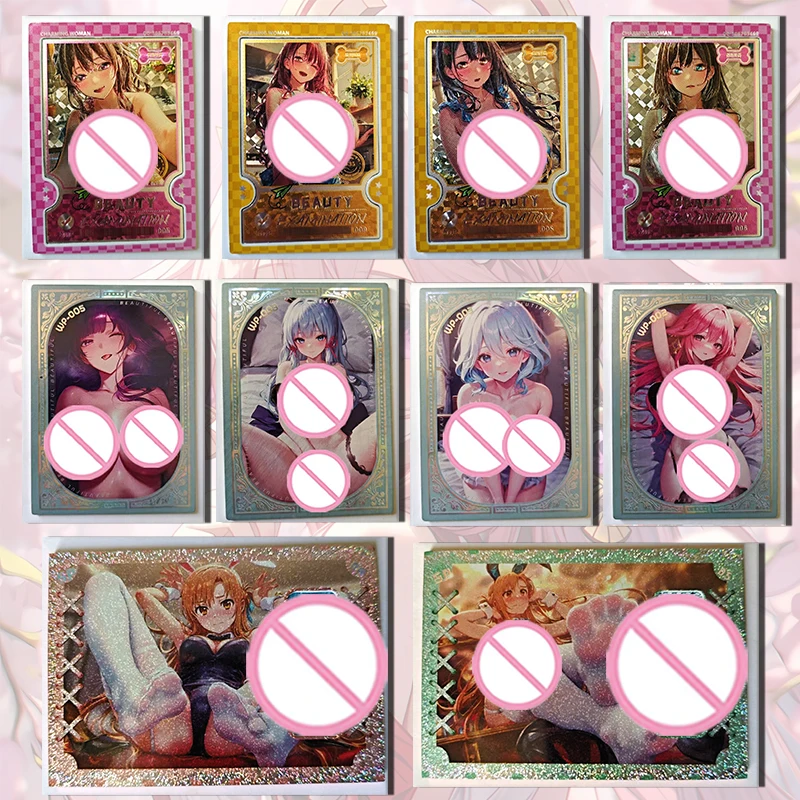 

Goddess Story Charming ACG Sexy Girl WP SP SDP card Yae Miko Ganyu Furina Yuuki Asuna boy Toy collection Birthday Christmas gift