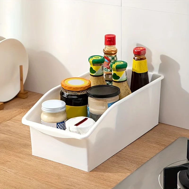 Desktop storage box, multifunctional sink, cabinet, drawer plastic home kitchen countertopsnack storage basket