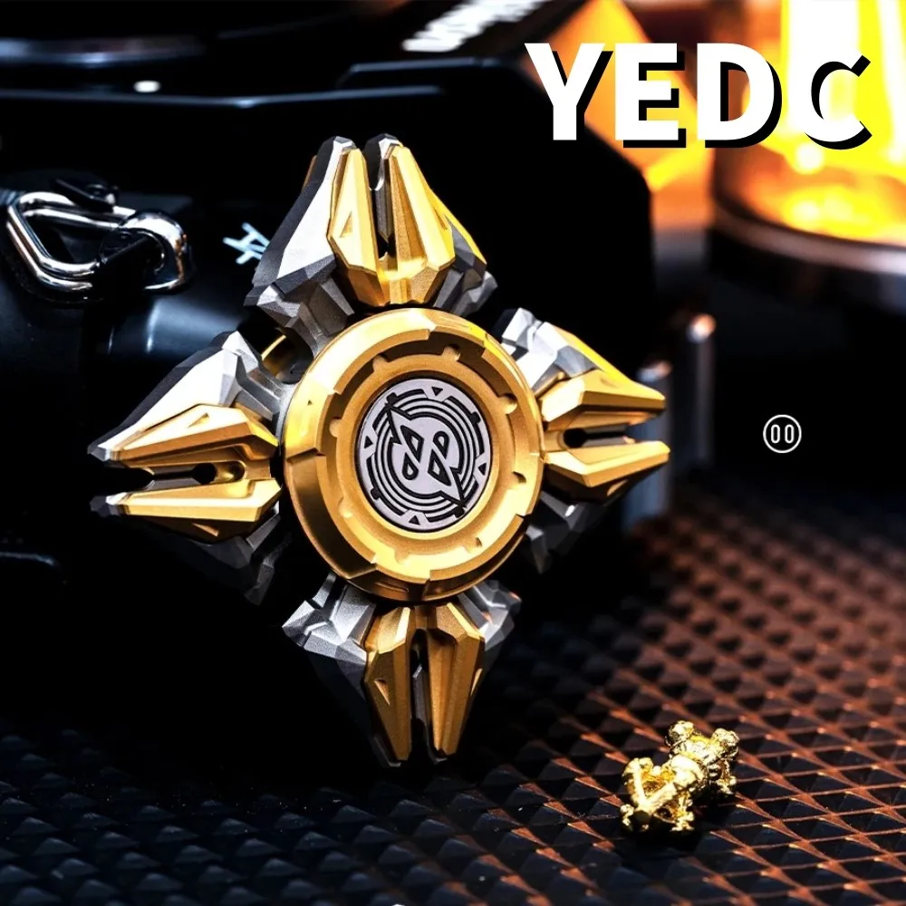 YEDC Diamentowy Spinner Fidget Świnka Zabawki Antystresowe Dla Dorosłych Spinner Fidget Wieloostrzowy Oryginalne Projekty Otwarty Spinner Gyro