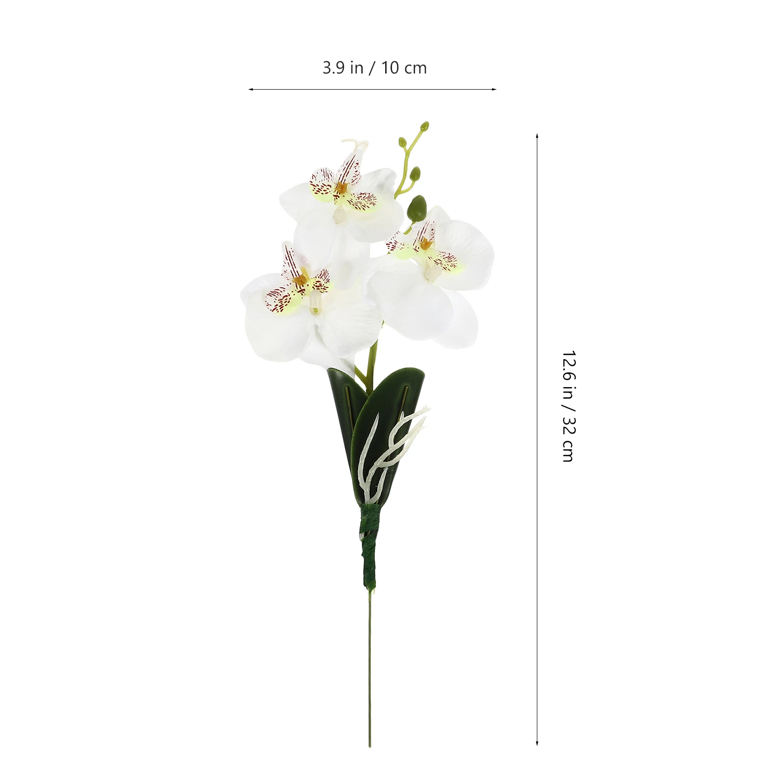 

10 Pcs Mini Phalaenopsis Artificial Flowers White Simulation DIY Wedding Centerpieces Home Decor Fake Flower Accessories