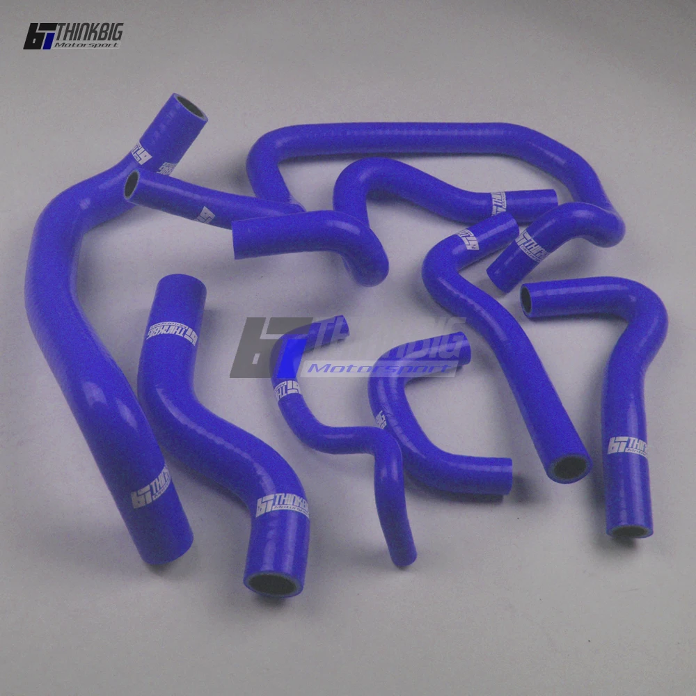 Silicone Radiator Hose Kit For 1992-2007 Nissan Micra/March/Cube K11 1.3L CG13DE Manual (8pcs)