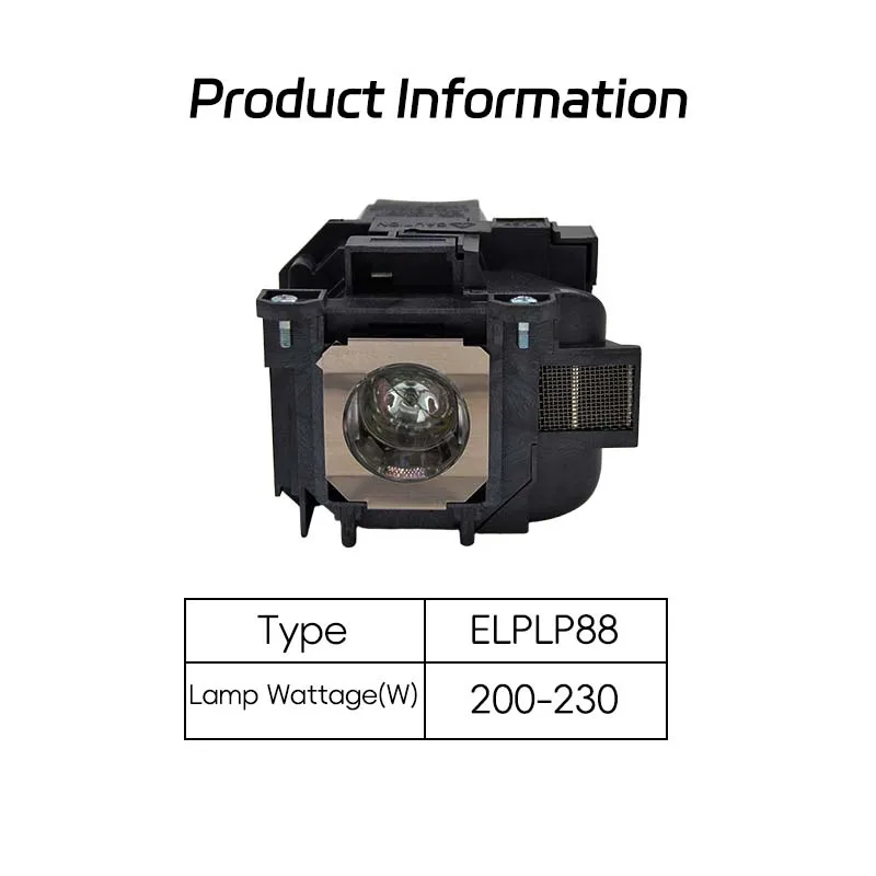 Mailep ELPLP78 ELPLP88 لمصباح بروجيكتور PowerLite Home Cinema 2030 730HD 740HD 725HD VS230 VS335W EX7230 EX3220 EX6220 EX7220