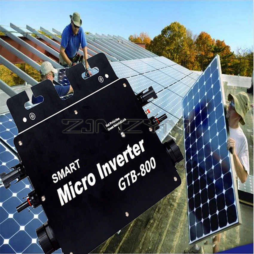 Smart Micro Inverter 800W 120/220V 50/60Hz Mit WIFI 2,4G Grid Krawatte MPPT solar Konverter Wasserdichte Solar Inverter