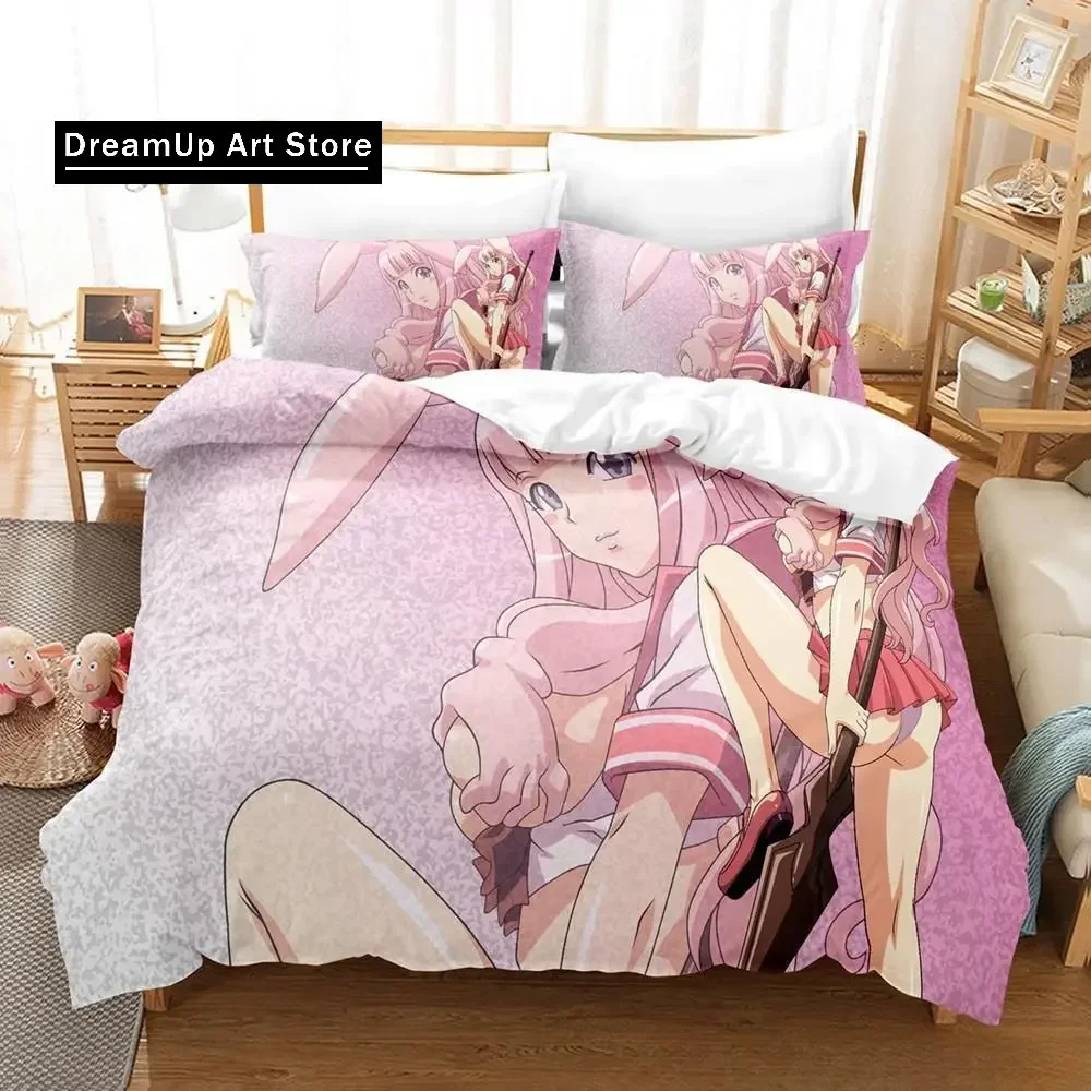 

3D Print Anime Queen's Blade Bedding Set Single Twin Full Queen King Size Bed Set Adult Kid Bedroom Duvetcover Set Home Textile
