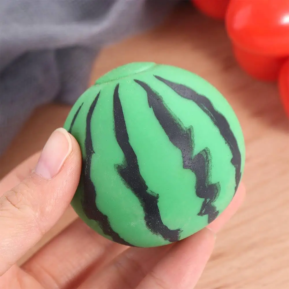 Funny Sensory Toys Watermelon Squeeze Ball Mini Watermelon Fidget Watermelon Toy Trick Quick Rebound Color-changing Party Favor