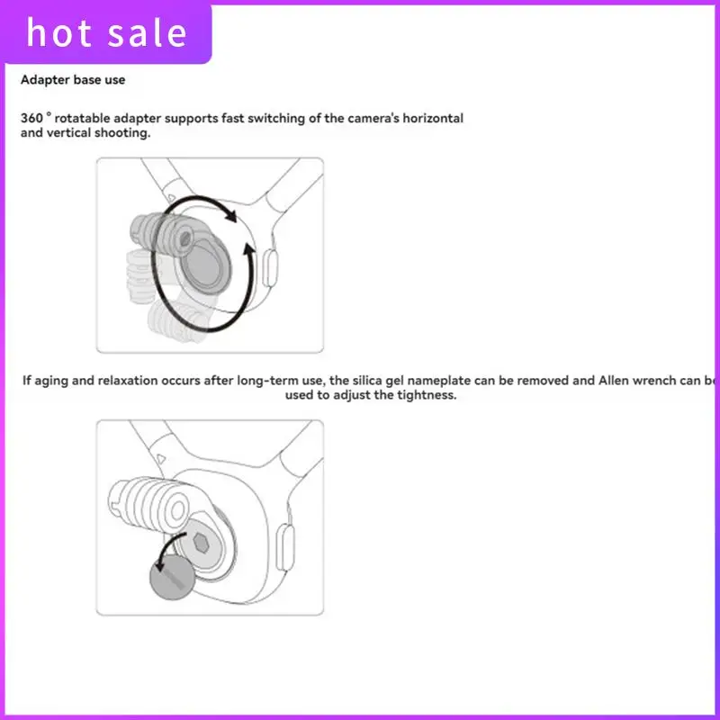 

ELEC-Sports Camera Neck Bracket For Shadowstone Insta360 Neck Bracket X4/Ace Pro/GO3 Action Camera First Person Neck Bracket