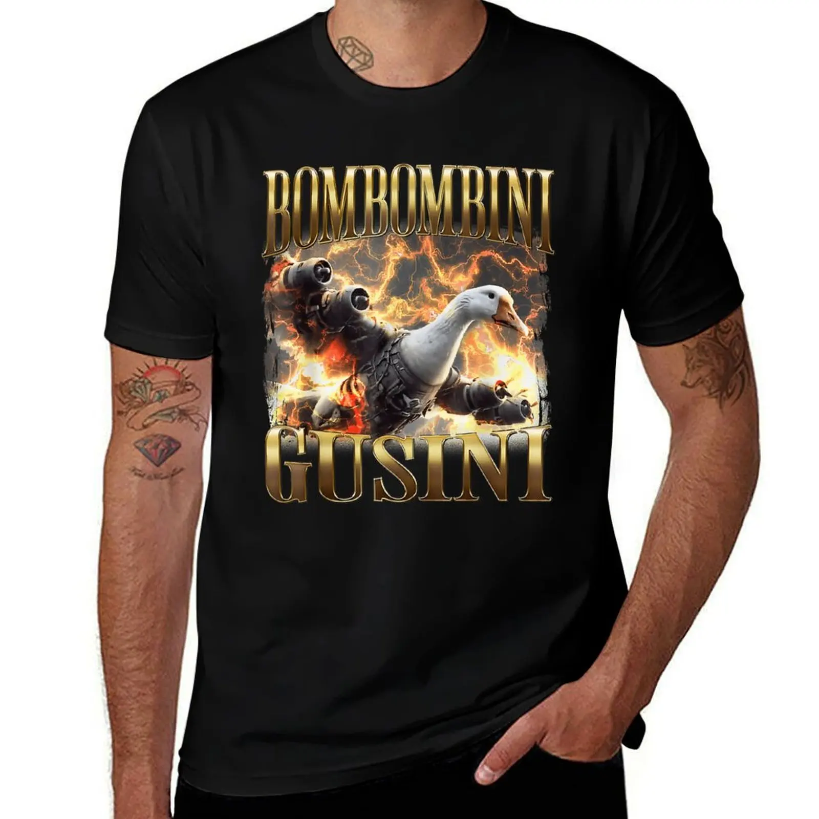 

Bombombini Guzzini Italian Brainrot T-Shirt man t shirts cotton cotton t shirt pack T-Shirt