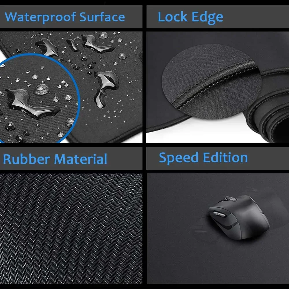 만화 고양이 게이밍 매트 데스크 패드 사무실 책상 용품 마우스 매트 러그 데스크탑 데스크 패드 귀여운 게이밍 PC 플레이매트 900x400