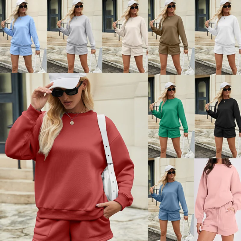 

2025 Spring Autumn New Two Piece Three Part Pants Waist And Underwear Insert Pocket Set For Women Sets Womens 2 Piece