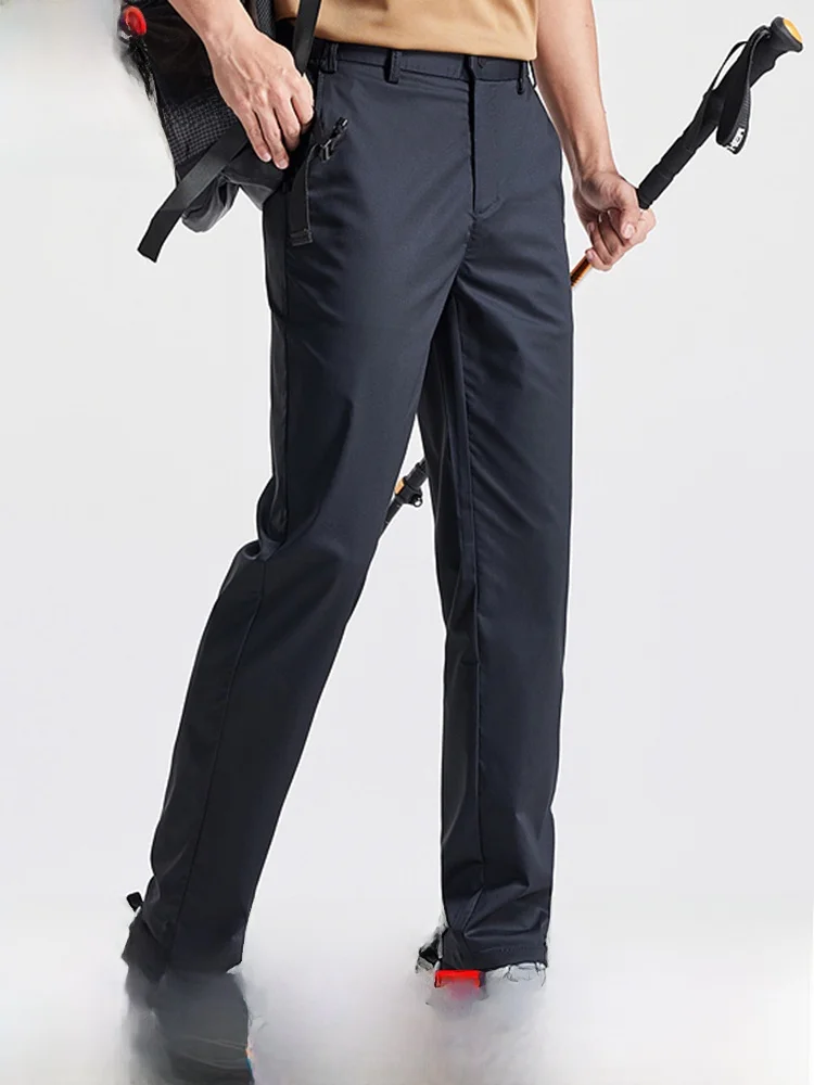 

Pierre Cardin 2025 New Summer Anti-Wrinkle Bamboo Fiber Men's Elastic Comfortable Outdoor Long Casual Pants Straight Leg Jeans