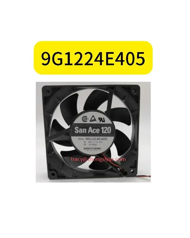 

New original 9G1224E405 12025 12cm 24V 0.37A inverter large airflow cooling fan