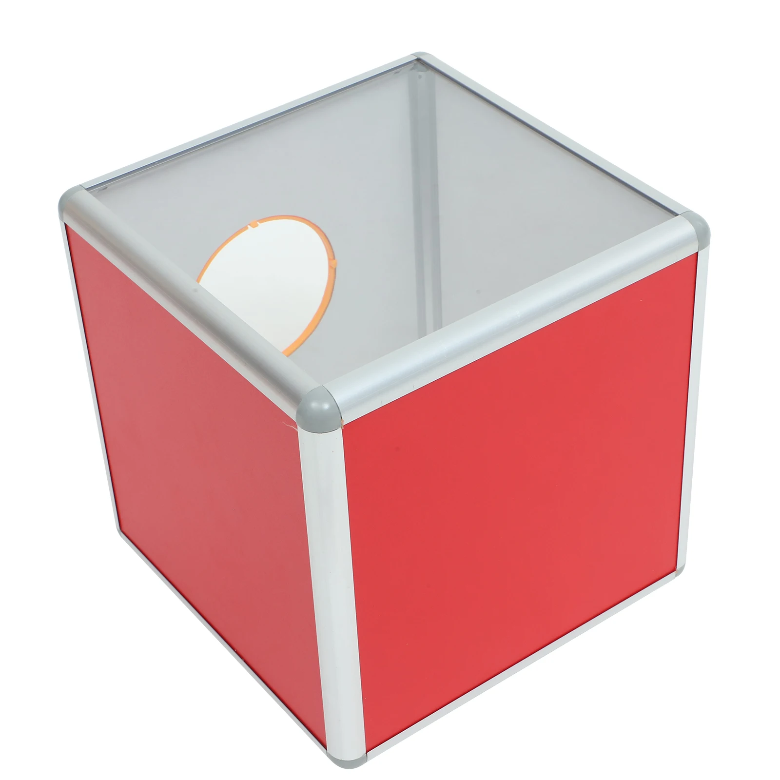 

Raffle Ticket Aluminum Alloy Lottery Multipurpose Donation Storage Container Ballot Display Case Fundraising Gift Card Holder