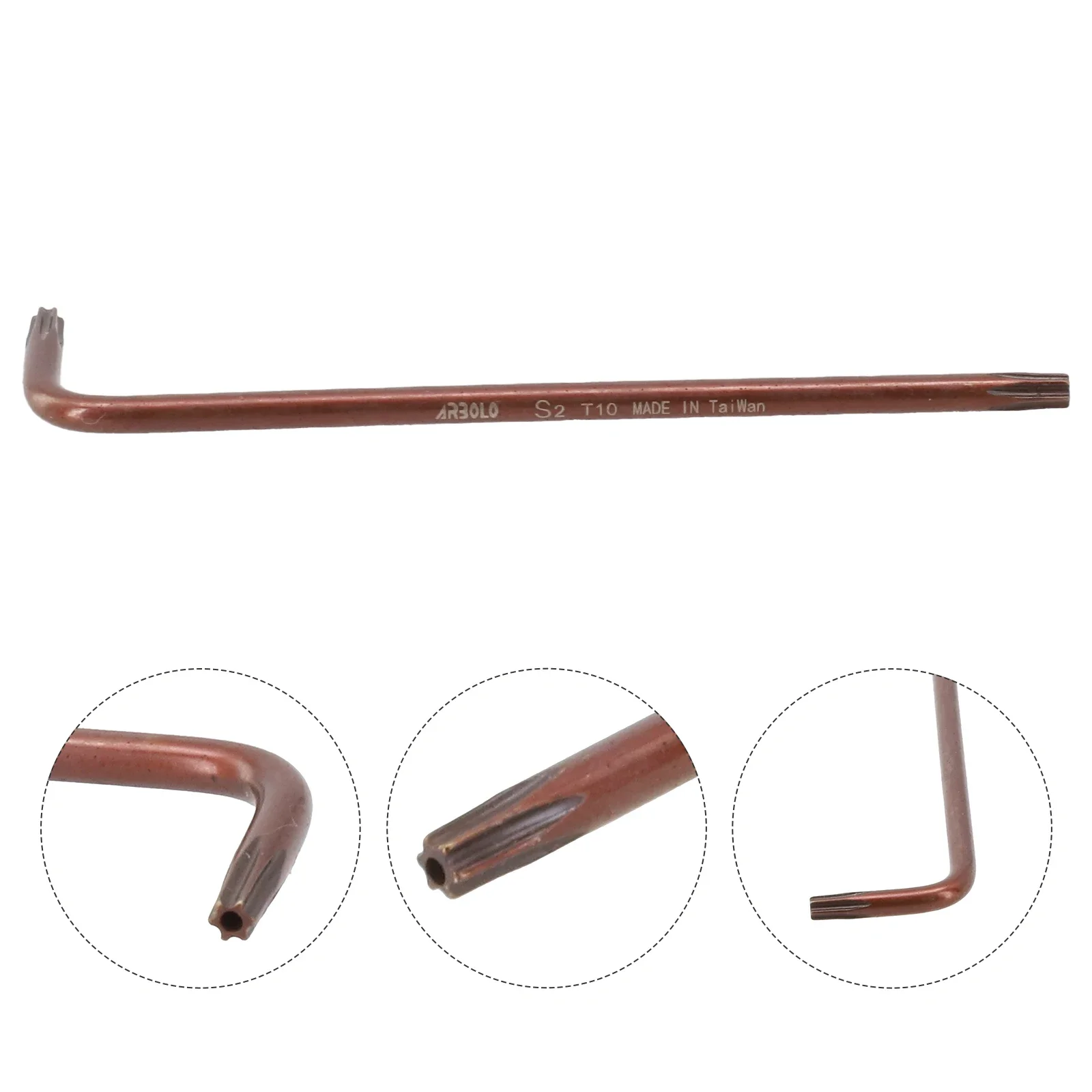 

Hand Tools Screwdrivers Wrench Screwdrivers Torx Wrench Tool T50 Torx Screwdriver Double-End 2-way Machine Repair Spanner