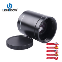 Lightdow 2x Teleconverter Converter for T Mount 420-800mm 650-1300mm 500mm Camera Lenses USA ES Overseas Warehouse Delivery
