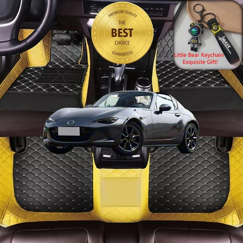 

Customized Fit for Mazda MX-5 2000-2026 Car Floor Mats Car Accessories Tailored Luxury Auto Carpet Mats Left/Right-hand Drive