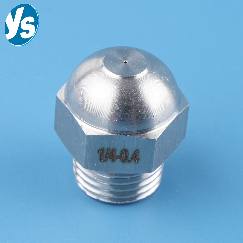 

0.2-1.8mm Stainless Steel Oil Nozzle 1/4", Atomizing Fog Mist Nozzle for Burner/Boiler, Waste Oil Spray Tip
