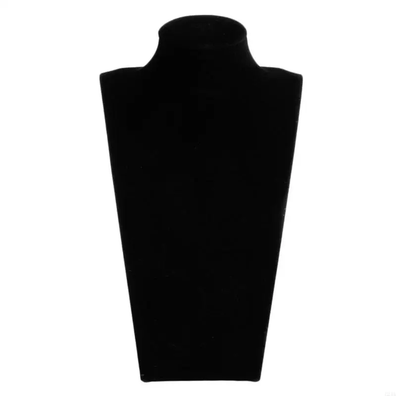 

124A бархатная ткань ожерелье ювелирные изделия модель модели бюст -колье ожерелье -ожерелье -манекен бюст ювелирных изделий