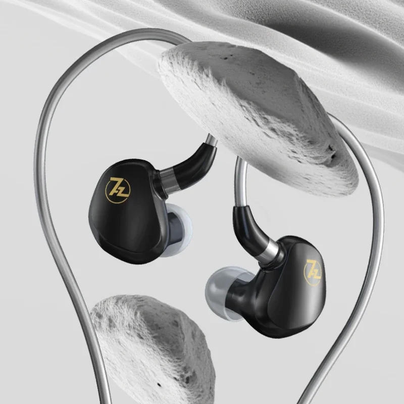 7HZ G1 HIFI In-Ear Wired Earphones 10mm Dynamic Driver Monitor IEMs with 0.78mm 2Pin Replaceable Cable