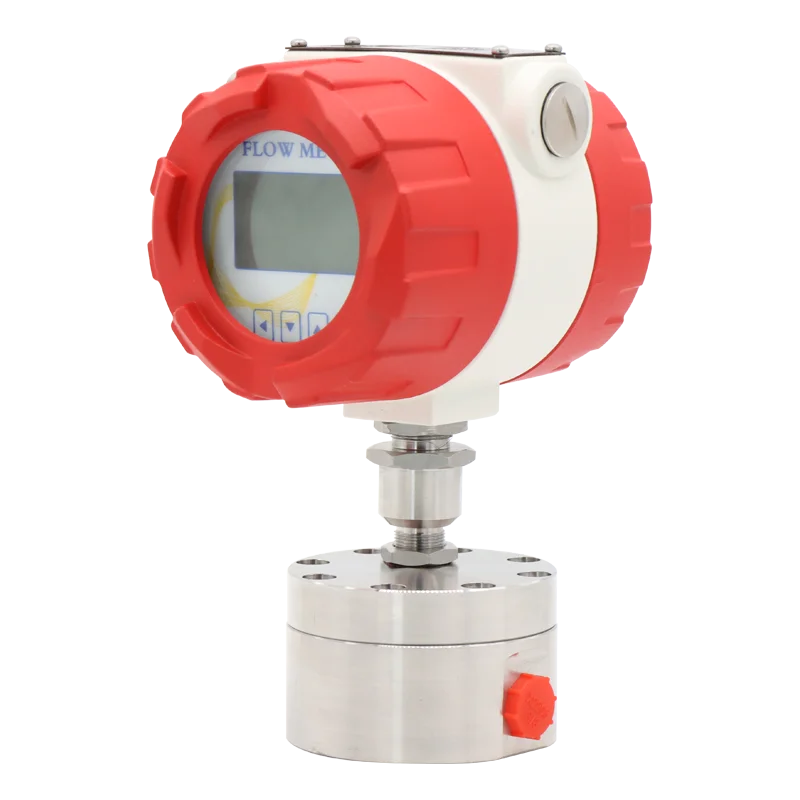 Threaded Flanged Sanitary Gear Flow Meter For Oil Diesel Fuel
