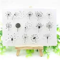 Dandelion Transparent Clear Silicone Stamp for DIY Scrapbooking Album Decorative