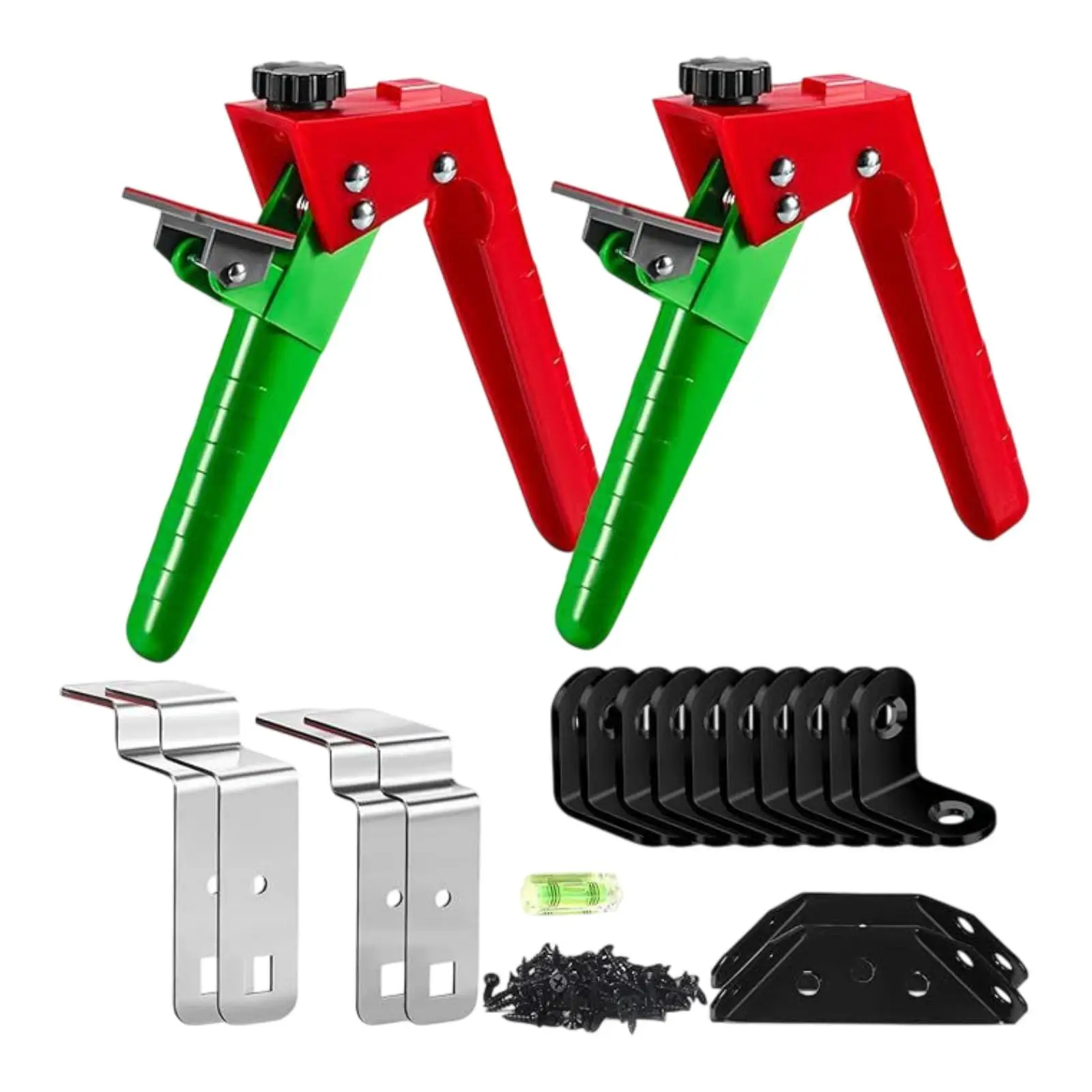 2Pcs Adjustable Drawer Panel Fixing Clamps,Hardware Jigs Fixator Drawer Front Installation Clamps for Furniture Office Repair