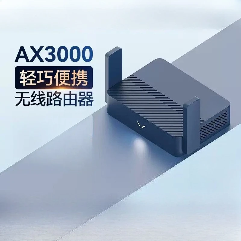 Mini Portable AX3000 WiFi6 Travel Router Mesh Signal Extender Support OpenWRT NAS For Hotel Home Trip