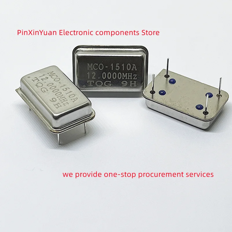 5 قطعة/الوحدة MCO-1510A الأصلي الجديد 1Mhz 2Mhz 3Mhz 4Mhz 10Mhz 12Mhz 16.000MHZ DIP4 مستطيلة مذبذب الكريستال النشط في الأوراق المالية