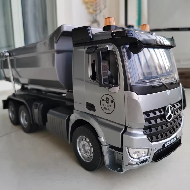 

Double E 1/20 E590 Alloy Rc Truck Crawler 2,4 г Модель автомобиля с дистанционным управлением Самосвал Трактор Автомобили Игрушка Мальчики Детский подарок