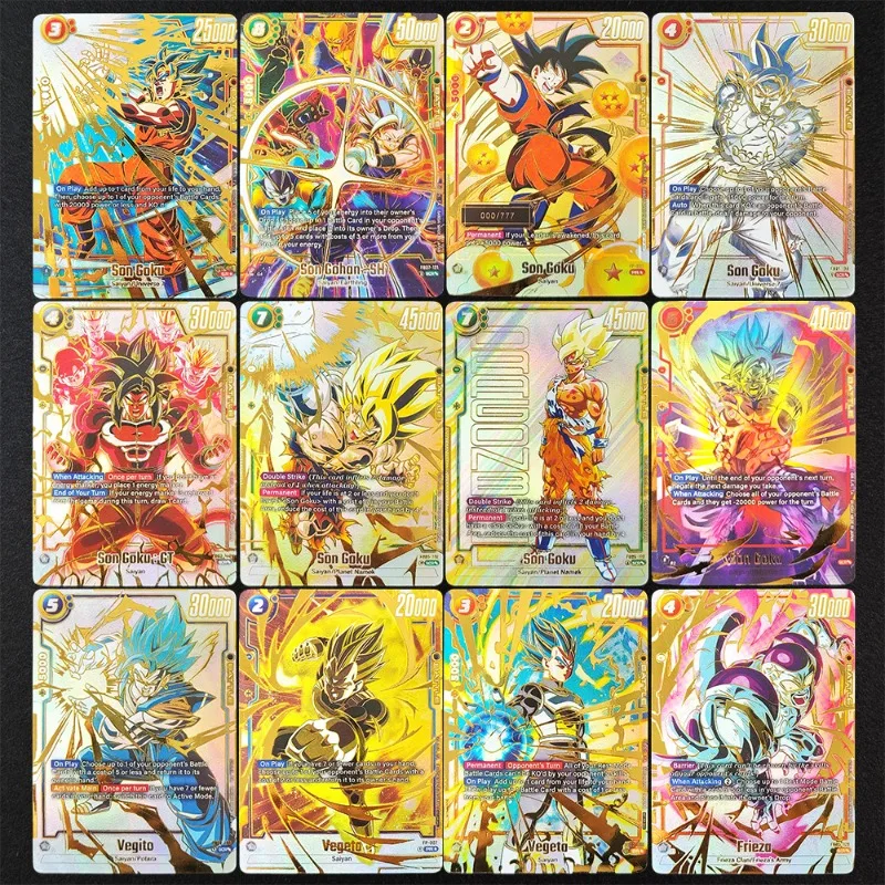 

14 моделей: Коллекционная карточная игра «Драгонболл: DIY Fusion World Anniversary Card» с Сон Гоку FP-001, Вегетой и Фризой. Сделай сам!