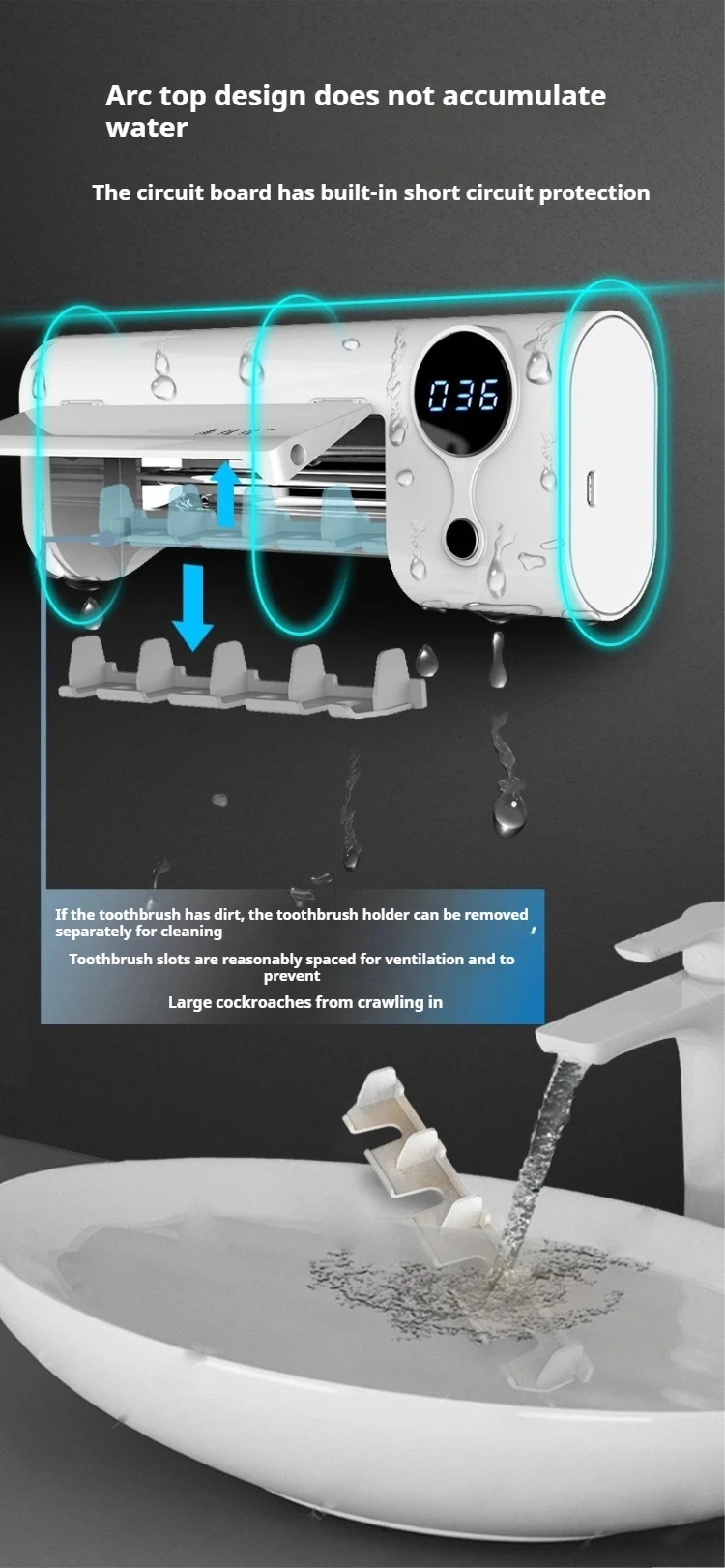 UV Toothbrush Sterilizer