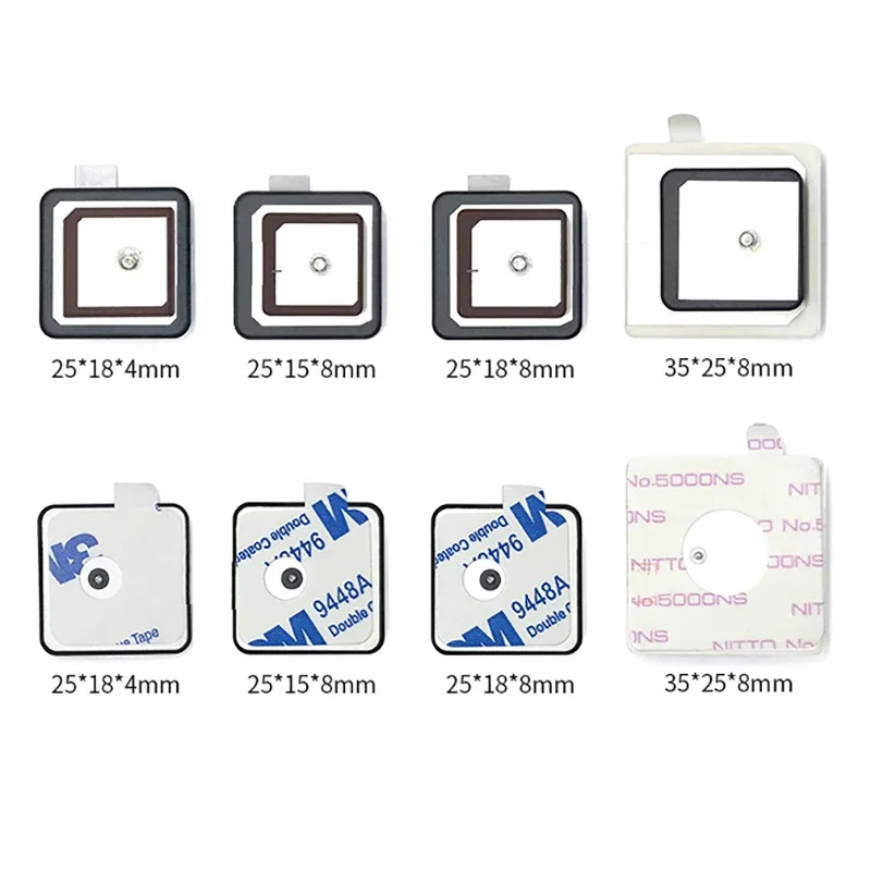 1 pièces GPS/BD L1/L5 double bande haute précision positionnement précis aérien actif passif intégré antenne Patch en céramique 35*25*8mm