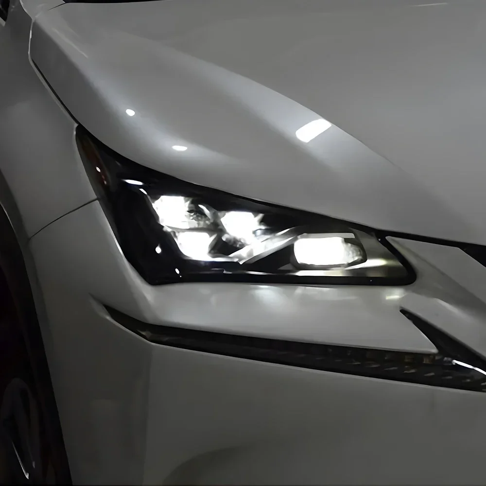 Car Front Lamps For Lexus NX 2014-2021 Auto Headlights Assembly Upgrade LED High Configuration Projector 4 Lens Tool Accessories