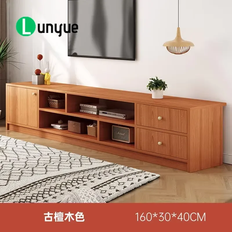 Modern Luxury TV Cabinet for Living Room Large Capacity Storage Floor Stand Latest Design Furniture Home Entertainment Center