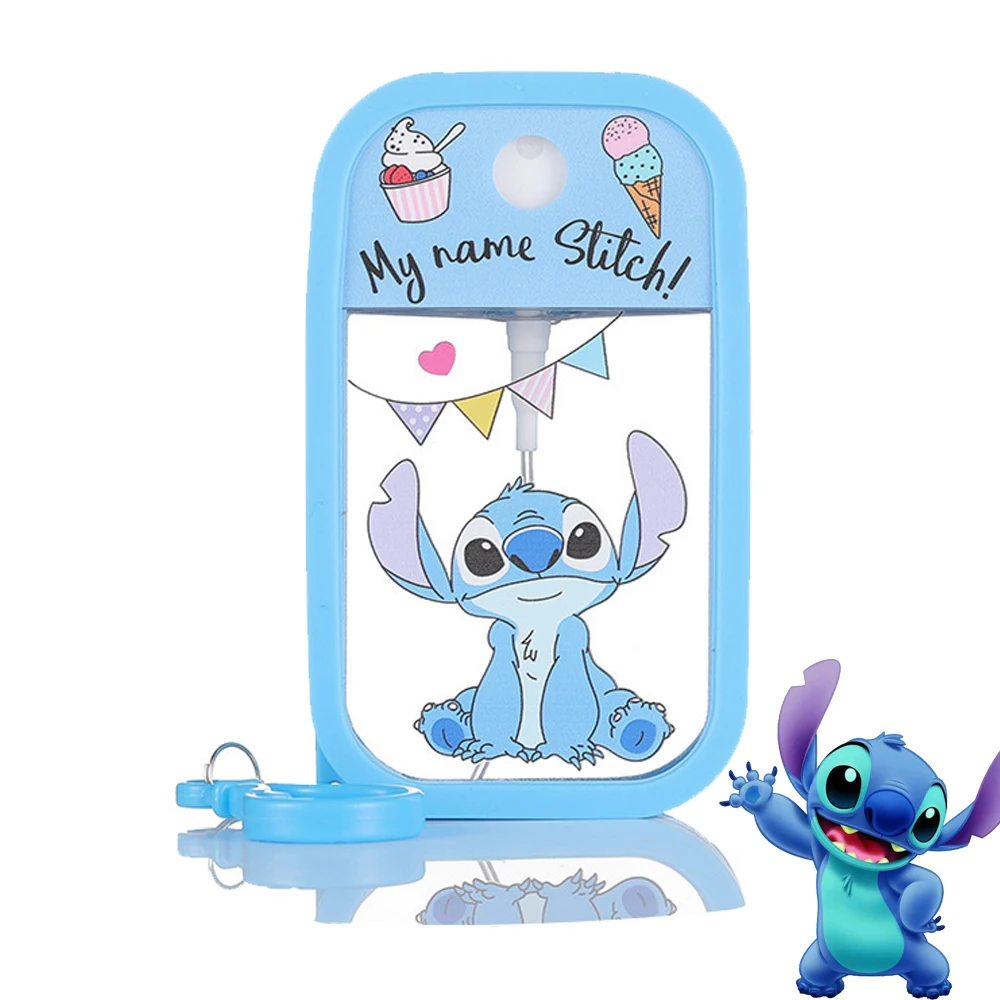 

2024 Disney Stitch Toy Spray Bottle Kawaii Lilo & Stitch Perfume Bottle Perfume Pressed Portable Bottle Kids Girlfriends Gift