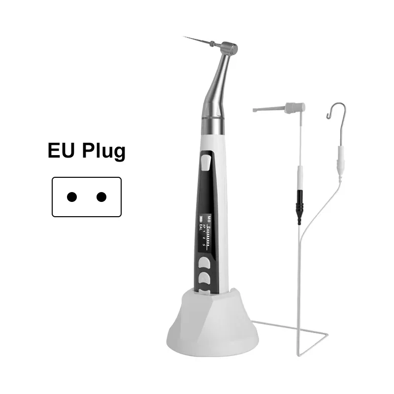 Dental Wireless Endo Motor with 2 in 1 Apex Locator 16:1 Contra-angle Root Canal Treatment Equipment 11 Customized Work Programs