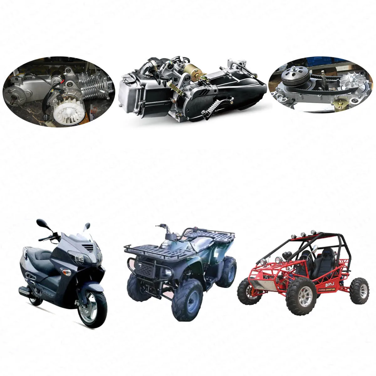 743 765 835 843 845 17.5 20 30 Pasek napędowy 125cc 150cc GY6 CVT Pasek napędowy do skutera 152QMI 157QMJ Motorower ATV Go Kart — zdjęcie 7