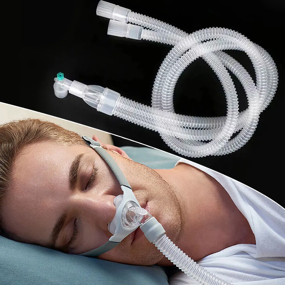 1Pc Anesthesia Breathing Circuit Corrugated Tube Anesthesia Ventilator Tube Breathing Circuits Instrument Tube Child/Adult