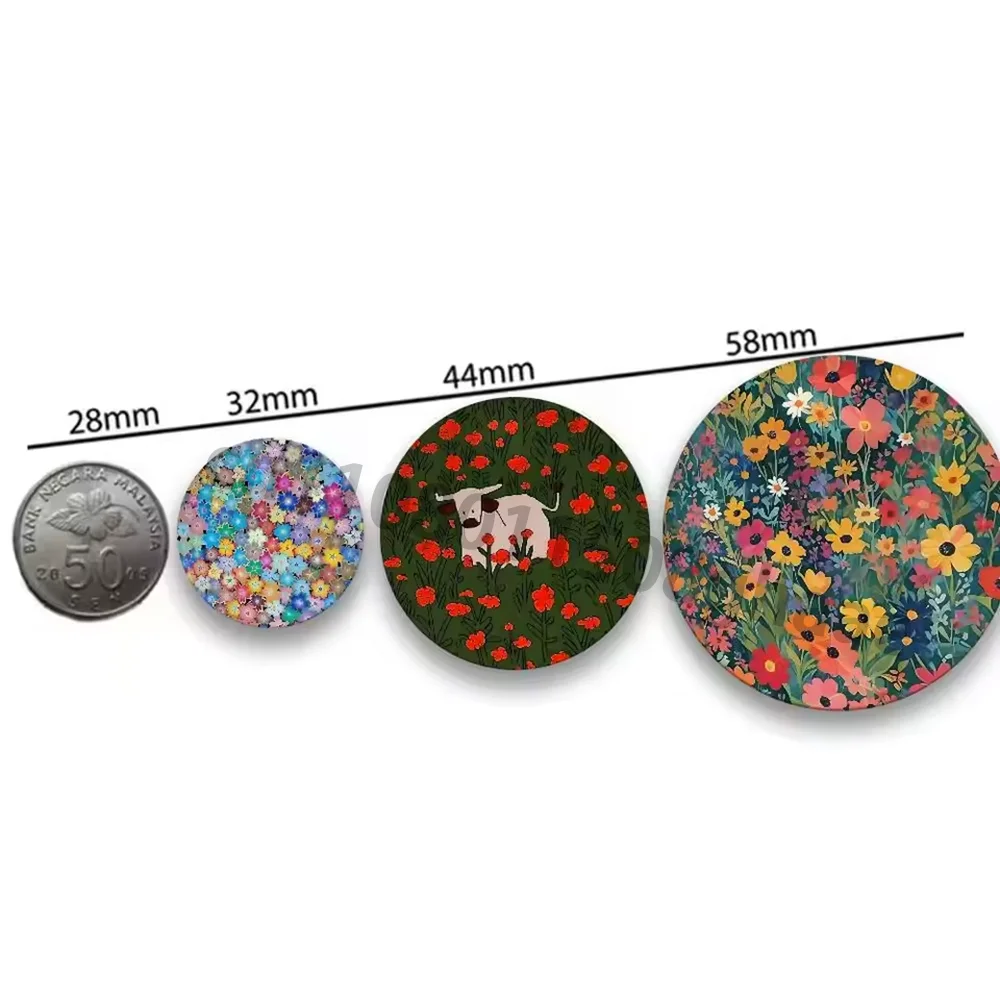 Niedliche S-Sayoris-S DDLC 25mm 75mm 44mm 58mm 32m Münzabzeichen, personalisierte handgefertigte runde Broschen, Anstecknadeln, Accessoires – Detail 2